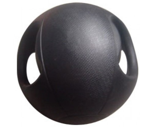 Medicinska žoga z dvema ročajema - crossfit core ball 4 kg