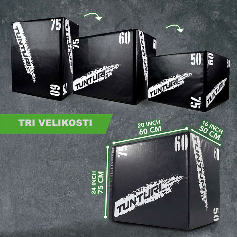 Vadbena penasta škatla 50x60x75cm