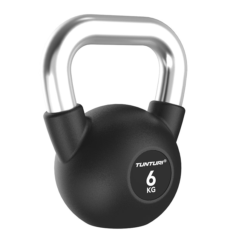 Tunturi gumiran kettlebell 6 kg