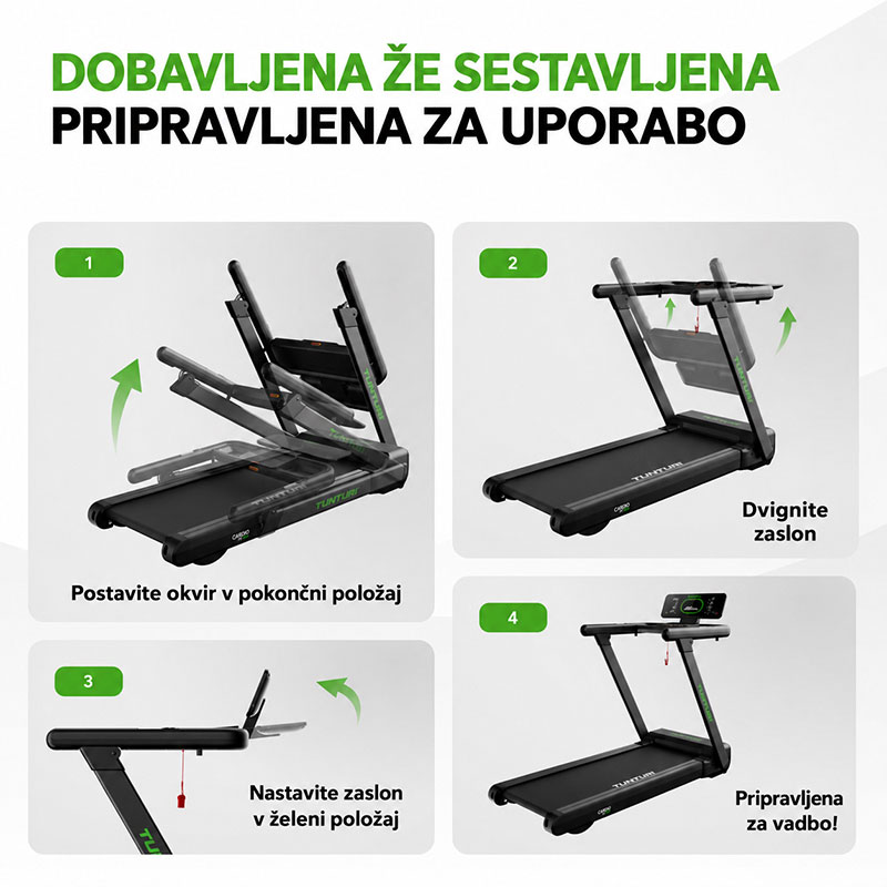 Tekalna steza Tunturi Cardio Fit T60 - slika 8